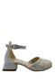 543 Girls' Stone Heeled Evening Dress Shoes - 2