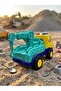 Construction Truck with Pull-Back Movable Crane, Rotatable Crane Construction Vehicle Themed Toy Truck - 4
