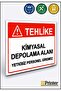 Danger Chemical Storage Area Unauthorized Personnel Do Not Enter Isg Warning Sign Dekota 35X50 cm