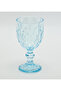 Glass 9x16.5cm Blue Goblets - 2