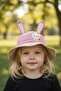 1-3 Years Unisex Children's Lace-Up Figured Summer Sombrero Hat