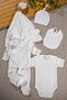 Ruffled 7-Piece Baby Girl Hospital Discharge Set - 2