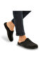 , 31804-Arven, Felt-Top Smoked Winter House Slippers