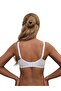 Women's Tulle Detailed Lj Ultra Soft C Cup Gathering Bra - 2