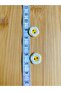 Round Daisy-Shaped Top-Mounted Baby Button Yellow 5Pcs - 2