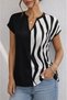 Women's Hakim Collar Woven Viscose Blouse