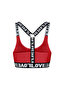 Women's Cotton Sports Bustier 2-Pack – Flexible, Elastic Detailed, Daily Comfort, Non-Support Bralette - 6