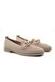 128-486 Beige Women's Ballerinas - 4