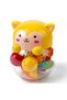 - Baby Rattle Toy 5Pc Gift Set With Sensory Ball - Red/Yellow - 4