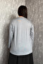 Women's Plus Size Crew Neck Rhinestone Embroidered Long Sleeve Mom Blouse 006 - 3