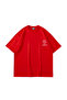 Need Money for Porsche Printed Oversize Unisex Red Tshirt - 2