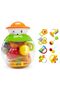 - Baby Rattle Toy Gift Set With Storage Ball - Multicolor