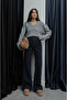 Lacivert Wide Leg Jean - 24124 - 4