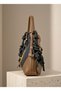 B37125 Shoulder Bag Knitted Patterned Stylish Daily Bag with Zipper and Charm Accessories for Women - 2