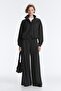 جاكيت بيكيه مربعات بياقة عالية - 2