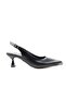 133-K11 Black Women's Heeled Shoes