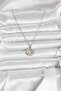 316L Steel Chain Silver Color Pearl Flower Model Women's Koyle - 2