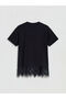 Lace Detailed Soft Touch Women's T-Shirt - 6