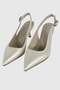 Melissa Matte Back Belt Detail Women's Heeled Shoes - 5