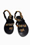 African Beaded Leather Sandals