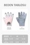 Premium Series Anti-Sweat Half Finger Cycling Fitness Pilates Palm Anti-Slip Silicone Sports Gloves - Size m - 2