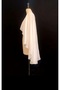 Women's Bat Sleeves Wide Cut Cape Model Tulle Blouse - 3