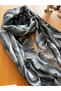 Original Abstract Multi-Colored Patterned Soft Shawl That Hugs You with Love - Pareo - 4