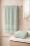 2 Piece Bath Towel Set Sude 70X140 + 50X85 cm - 2