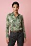 My Fashion Floral Patterned Buttoned Shirt - 2