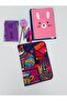 Tablet/Book/Laptop Bag 14 Inch - Frida Cat Pattern/ Purple