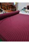 Dusty Rose Striped Woven Fabric – Soft Textured, Slightly Shiny, Suitable for Dresses & Tunics 150 cm Wide - 5