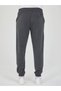 Anthracite Men's Slim Fit Sweatpants with Elastic Cuffs, Casual Sports Bottoms with Side Pockets - 5