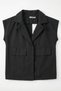 My Fashion Jacket with Collar and Pocket Detail Cotton Vest - 6