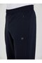 Navy Blue Men's Comfortable Fit Sweatpants with Hidden Pockets and Elastic Waist for Daily Sports - 3