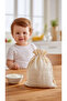 Organic Cotton Baby Diaper Bag |   Natural, Unbleached, Yogurt & Cheese Making - 2