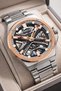 Automatic Mechanism Steel Cord, Steel Case Men's Wristwatch Bracelet Gift Silver-Rose S - 4