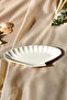 Oyster Lustered Porcelain Kayak Plate 20 cm - 3