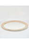 New Bone China 31x2cm White/Gold Platter