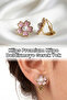 Klips Premium Earrings Papatya No Piercing Required