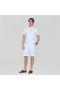 Men’s Slim Twill Bermuda Shorts with Stretch Waist - 2