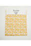 cotton 33x120cm White/Gold Table Runner