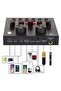 13-Piece Multi-Functional Live Sound Card Set Black/White/Gold - 3