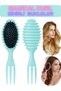 Magical Curl Hair Brush Oval Curl Comb Curly Hair Comb Hair Styling Comb Miraculous Comb Hair Brush and Comb