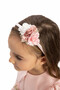 Baby Girl Special Occasion Dress with Flower Detail Bolero and Hair Accessory 6-12-18-24 Months 35371Pr - 4