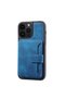 iPhone 17 Pro (6.3 Inch) Compatible Leather Case with Magnetic Wallet and Card Holder Stand