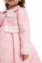 Flower Detailed Special Occasion Baby Girl Kids Evening Dress Hair Accessory and Bolero Set 6-12-18-24 Months 35397Pr - 5