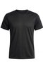 Women's Fitness Pilates Running Training Rain Pattern Polyester Fabric T-Shirt - 2