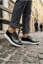 Ba0003 Black Lace-Up Patent Leather White Sole Men's Classic Shoes - 5