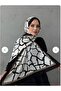 Stone Pattern Krinkil Shawl - 2