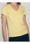 V-Neck Short Sleeve Ribbed T-Shirt - R104 - 2
